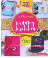 Image of 30 handmade wedding invitation